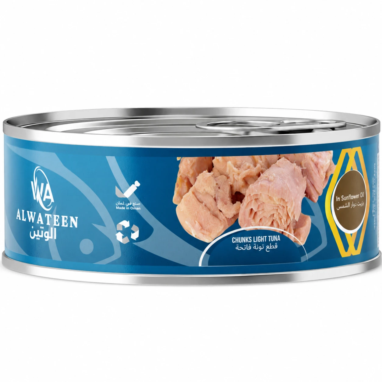 ALWATEEN TUNA CHUNKS IN SUNFLOWER OIL